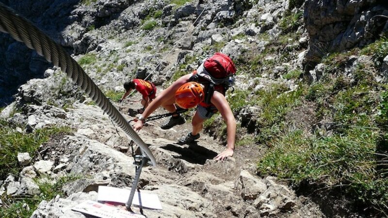 Wandern mal anders: Hoch hinaus auf Deutschlands Klettersteigen
