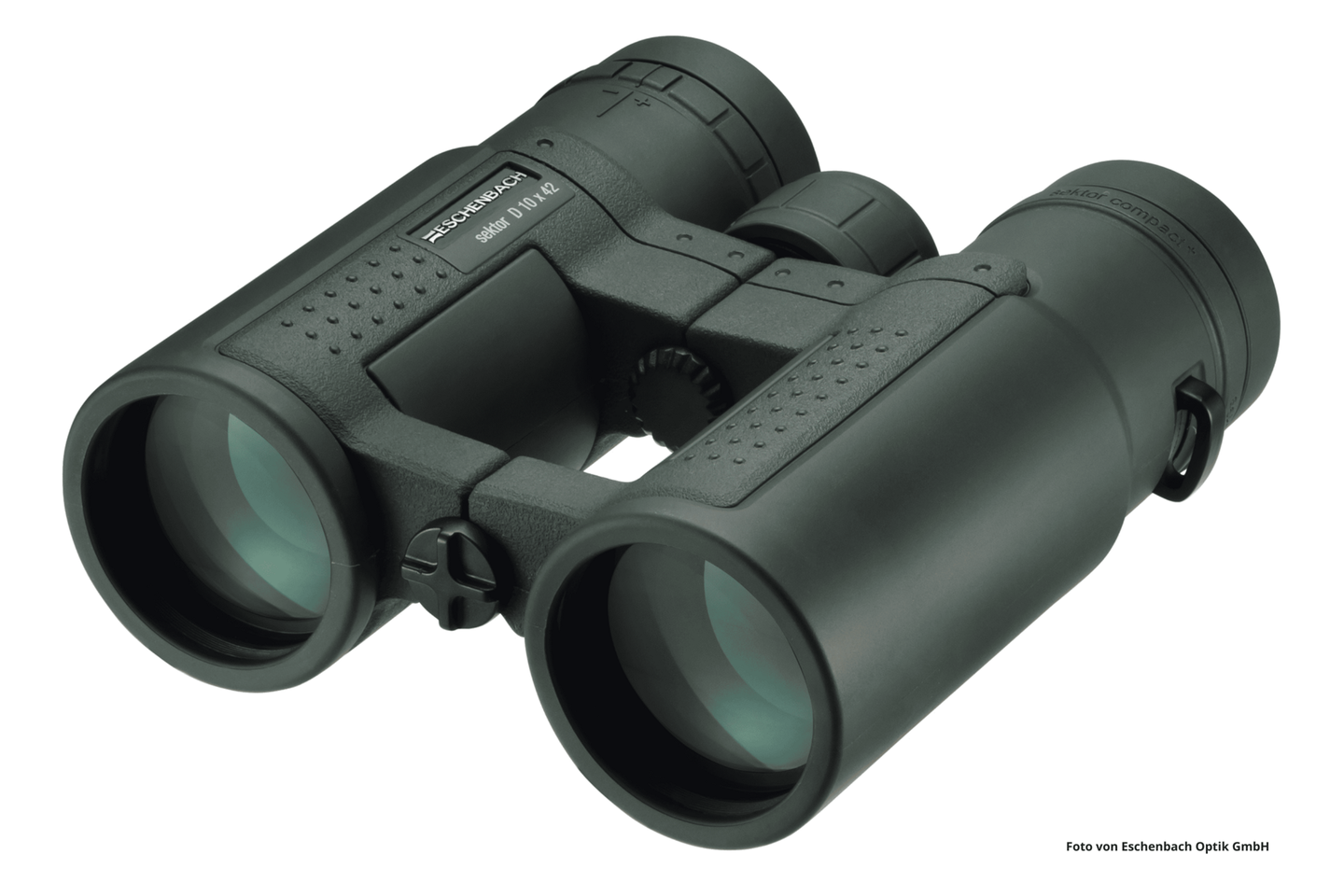 Das Foto zeigt das schwarze sektor D 10 x 42 compact+ Fernglas.