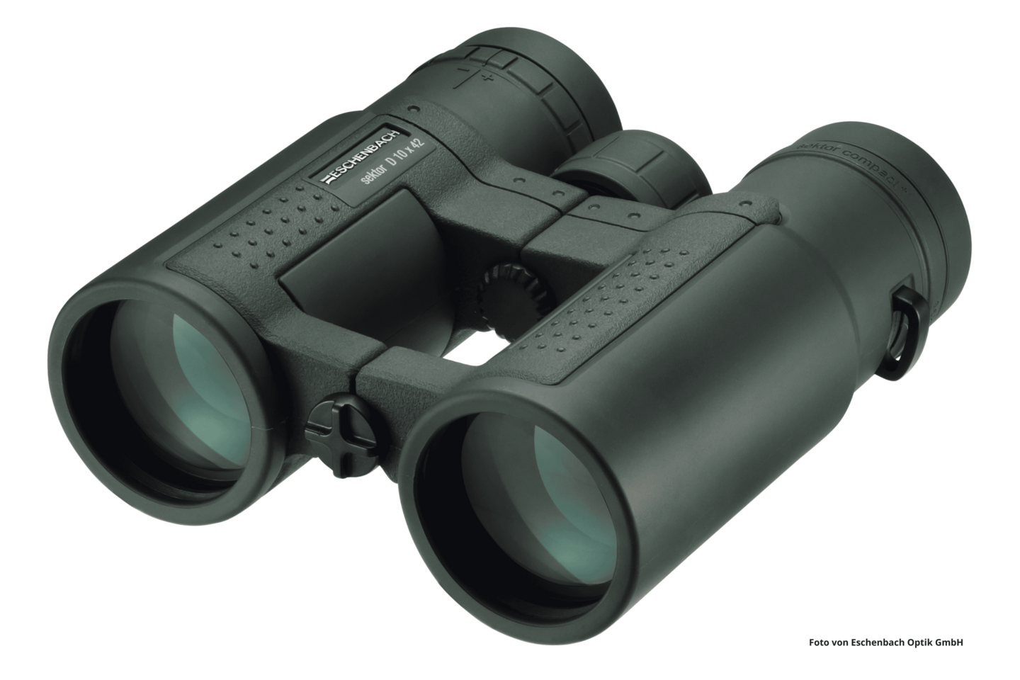 Das Foto zeigt das schwarze sektor D 10 x 42 compact+ Fernglas.