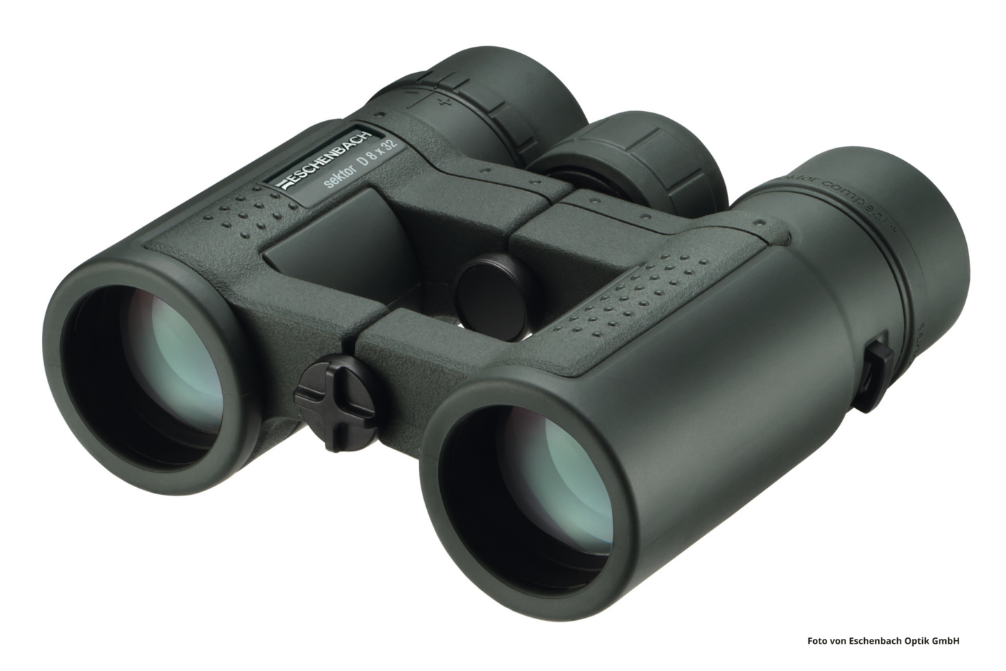 Das Foto zeigt das Fernglas sektor D 8 x 32 compact+ von Eschenbach Optik.