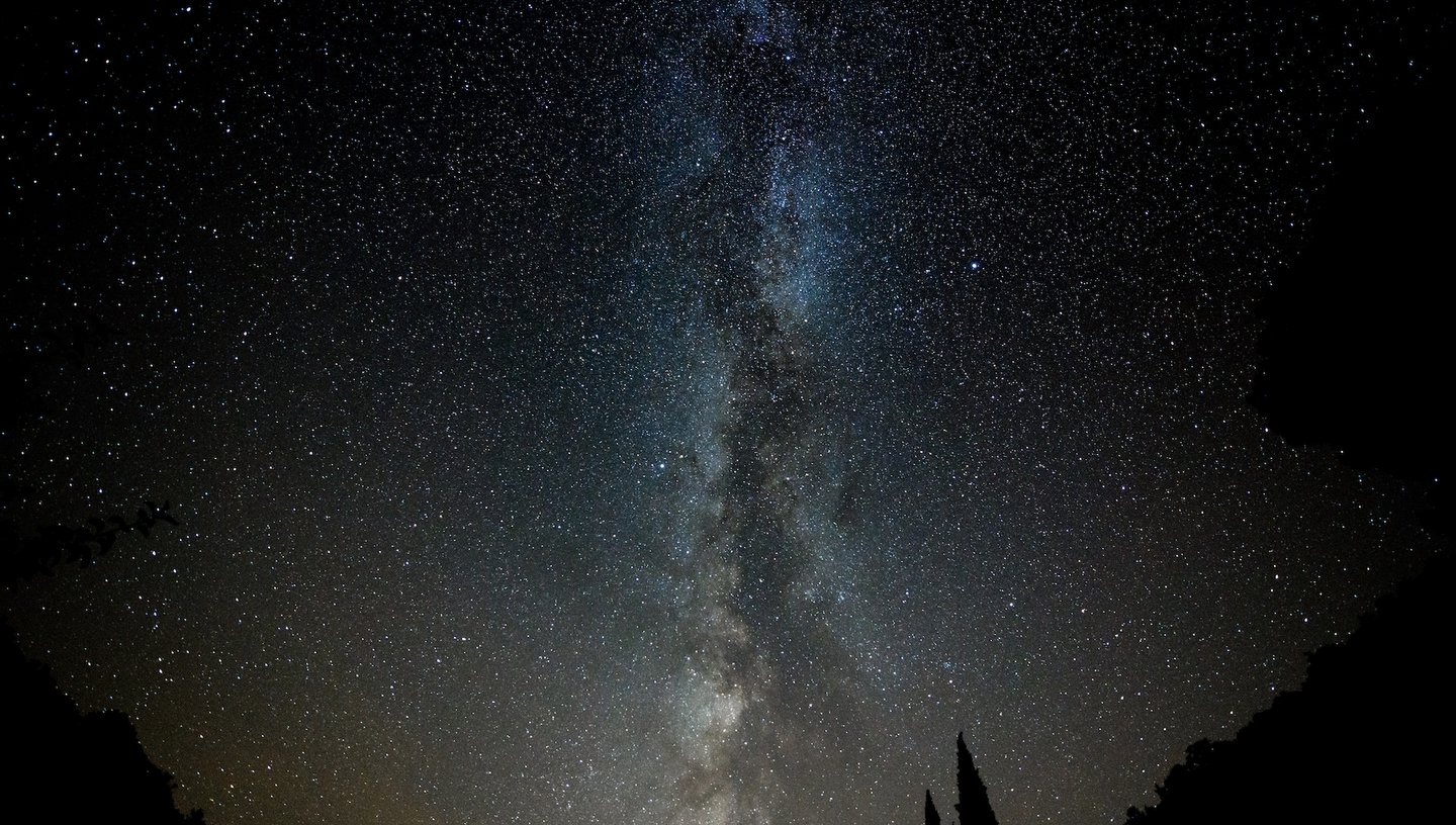 Foto eines Sternenhimmels